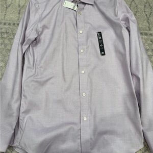 Banana Republic Light Purple Non-Iron Dress Shirt